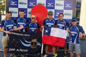 Equipo de la Armada participó en Ironman de Florianópolis Equipo de la Armada participó en Ironman de Florianópolis